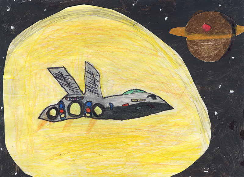 Illustration for article titled NASA's Art Contest For Kids Yields Results Impressive and Adorable